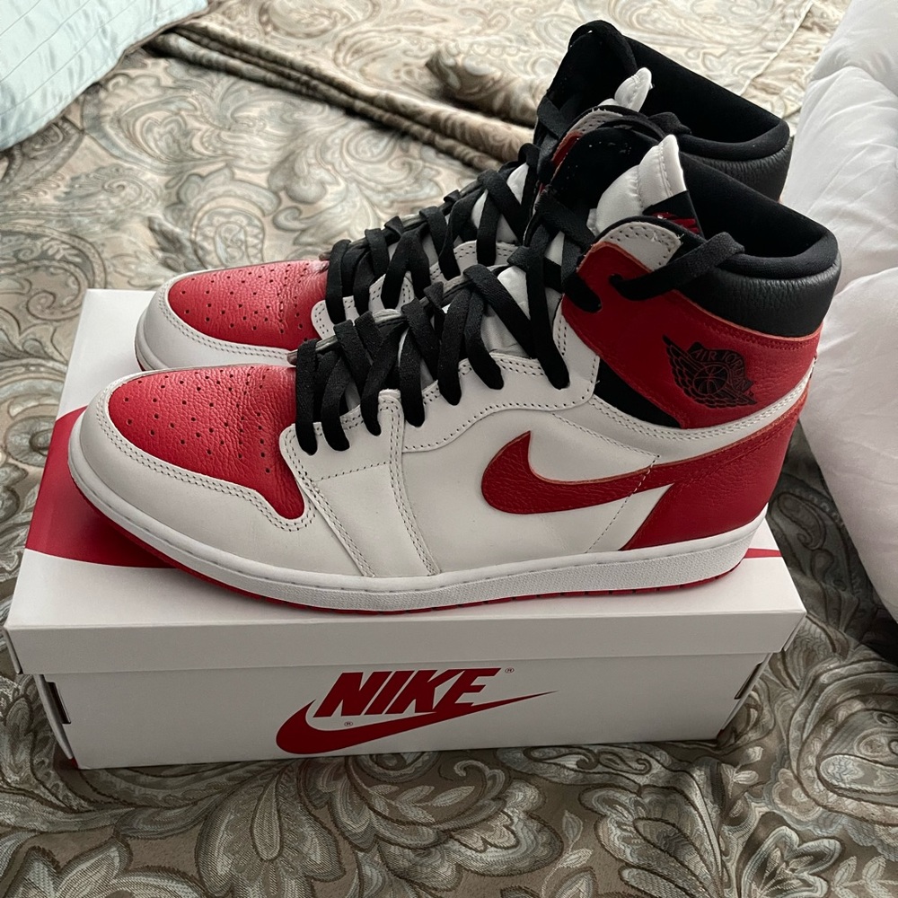 Size 12 jordan 1 high heritage